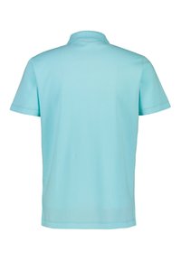 LERROS - MIT WERTIGER WAFFELSTRUKTUR - Polo shirt - light blue melange - 1