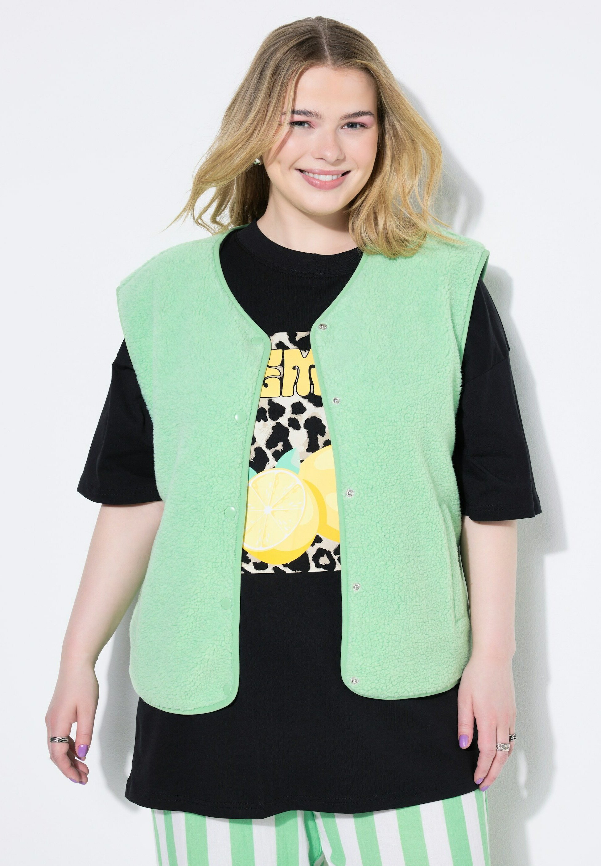 Studio Untold Waistcoat mint green/mint Zalando