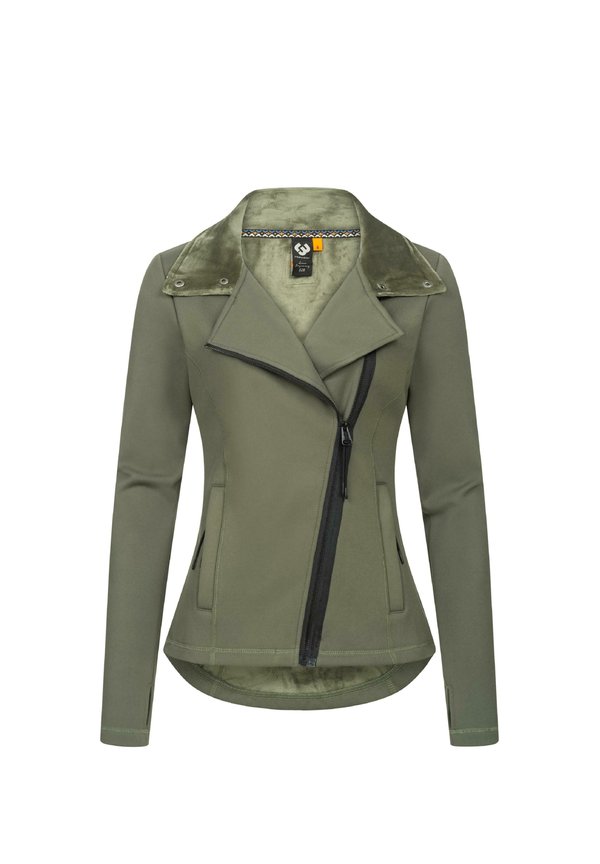SASKIE - Sweatjacke - dark olive
