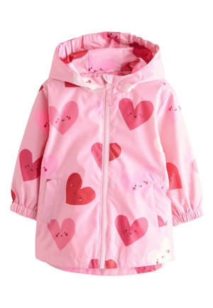 Next, REGULAR FIT - SHOWER RESISTANT PRINTED CAGOULE  - Regnjakke / vandafvisende jakker - pink heart