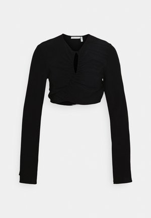 Weekday, CASSIE BLOUSE - Blúzka - black