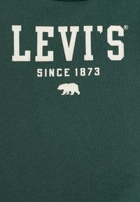 Levi's® CORE ZIP UP HOODIE SET - Potiskana majica - oatmeal heather