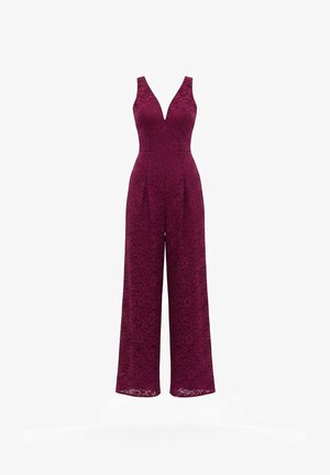 WAL G., MAISIE JUMPSUIT - Buksedragter - plum