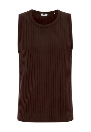 WE Fashion, Top - dark brown