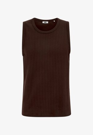 WE Fashion, Top - dark brown