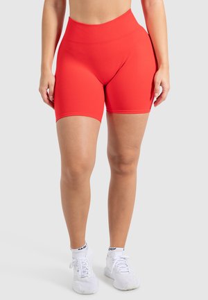 Smilodox CETRINA SEAMLESS SCRUNCH - Leggings - rot