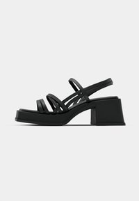 HENNIE - Platåsandaler - black