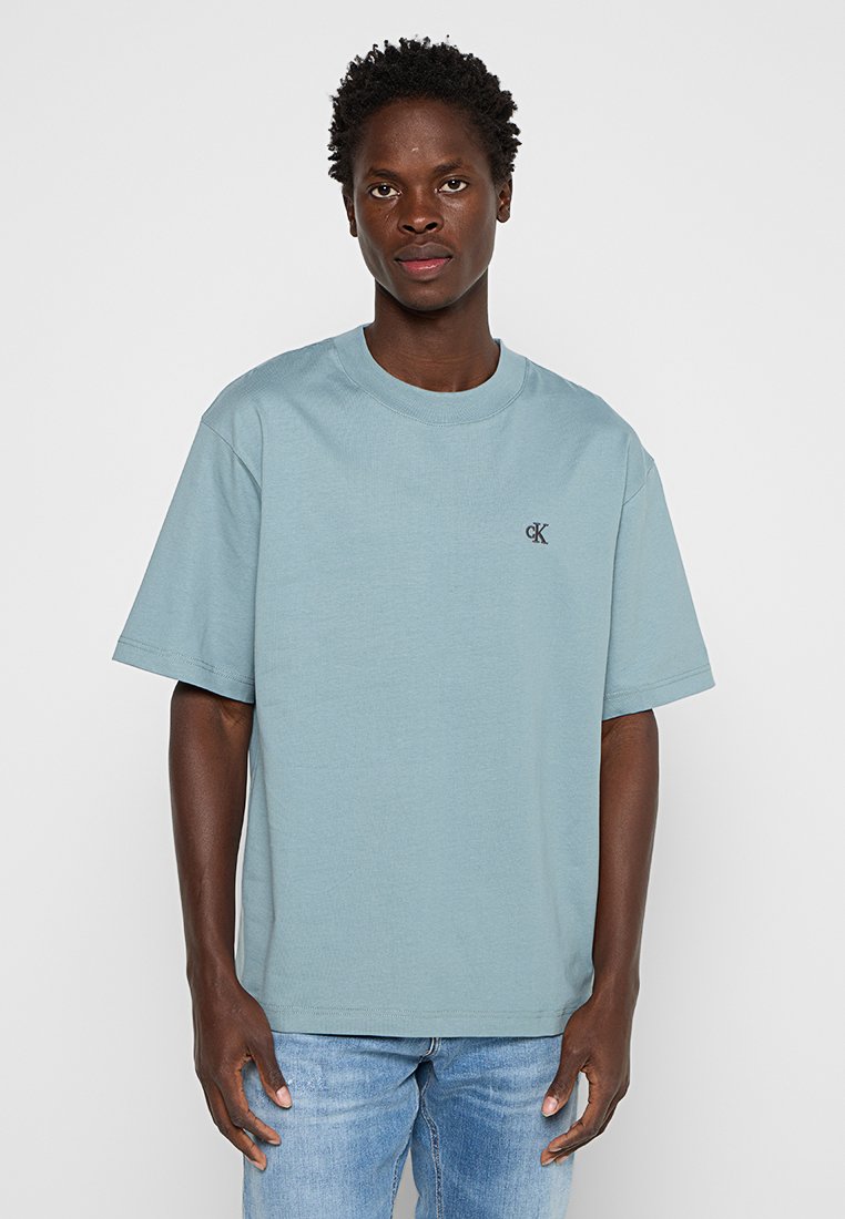 Calvin Klein Jeans T-shirt basic blauw