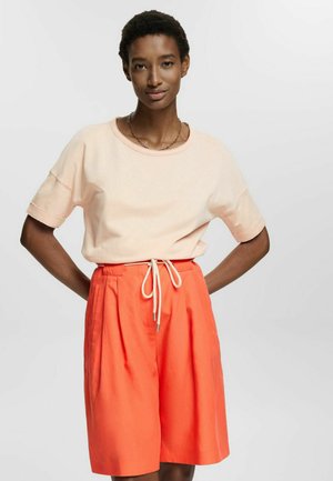KURZÄRMELIGES - T-shirt basic - beige