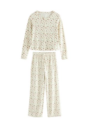 SET - Pidžaamakomplekt - cream ditsy