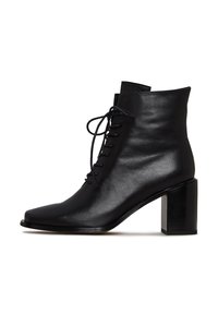 Cesare Gaspari Fűzős bokacsizmák - black