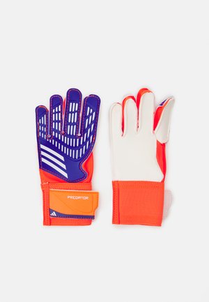 adidas Performance PREDATOR GOALKEEPER KIDS - Guantes de portero - lucid blue/solar red/white