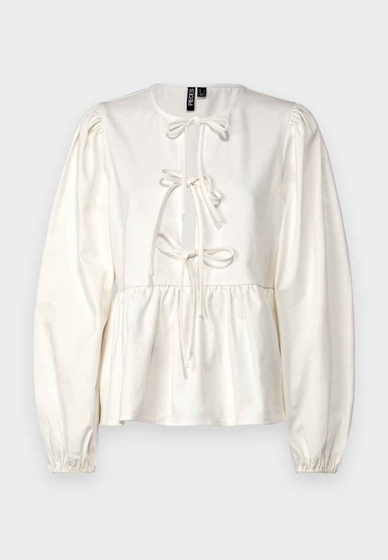 Pieces Longsleeve wit