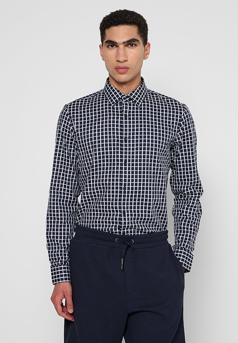 Michael Kors Overhemd donkerblauw