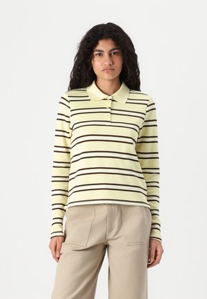 ONLEVIE  - Topper langermet - french vanilla/brown