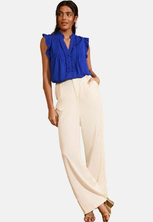 Love & Roses PETITE FIT - PINTUCK - Blúzka - blue