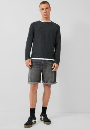 QS JEANS-BERMUDA JOHN - Short en jean - anthrazit