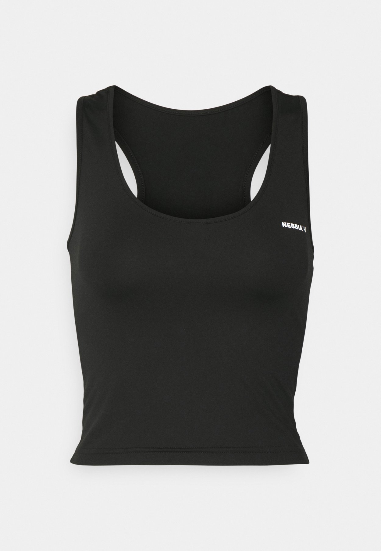 SPORTY SLIM FIT CROP TANK