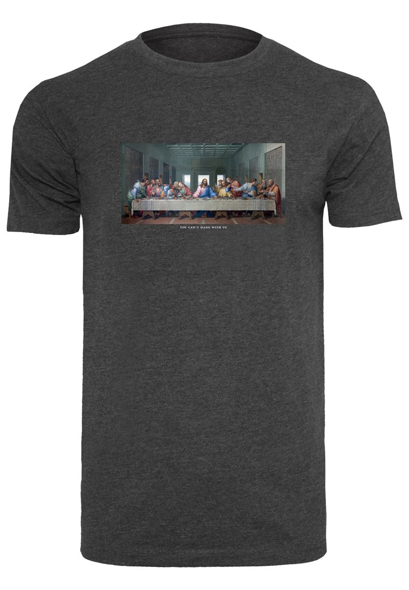 mister tee T-shirt print grijs