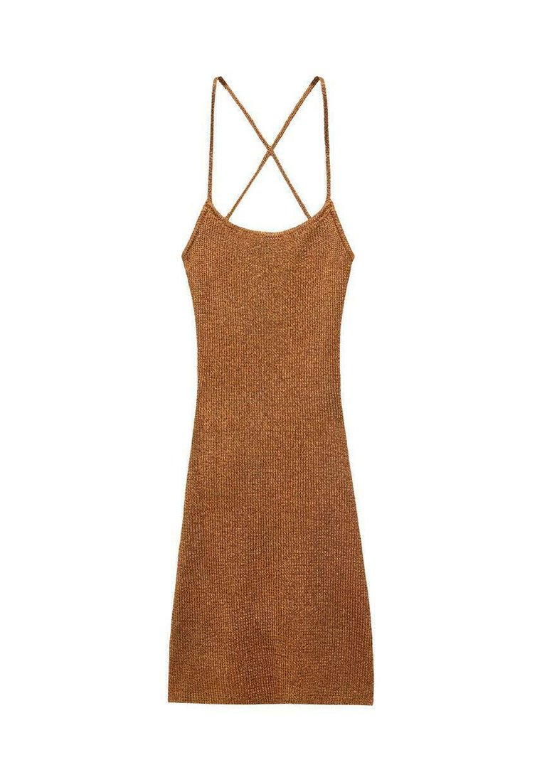 Mango Jumper dress - copper - Zalando