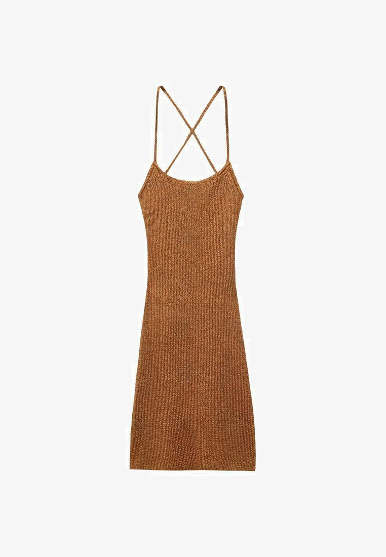 Mango Jumper dress - copper - Zalando Mango Jumper dress - copper - Zalando