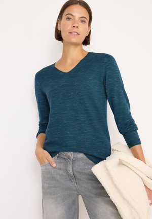 V-NECK - Trui - blau