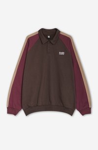 UNISEX - Sweatshirt - brown/dark burgundy/sand