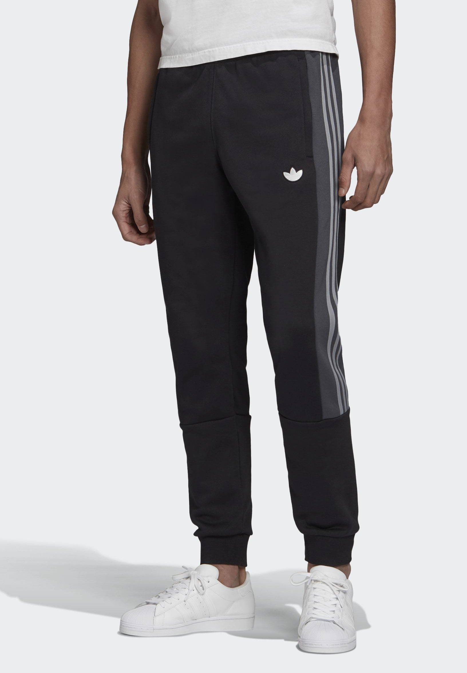 adidas originals black joggers