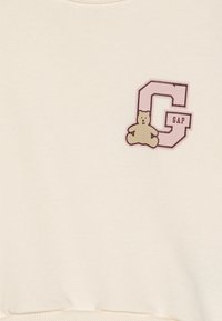 GAP LOGO CREW TODDLER GIRL SET - Trenirka - ivory frost
