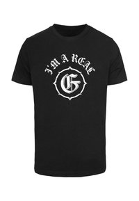 REAL G - T-shirt imprimé - black
