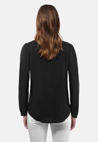 Vincenzo Boretti LEICHT TAILLIERT - Blouse - schwarz