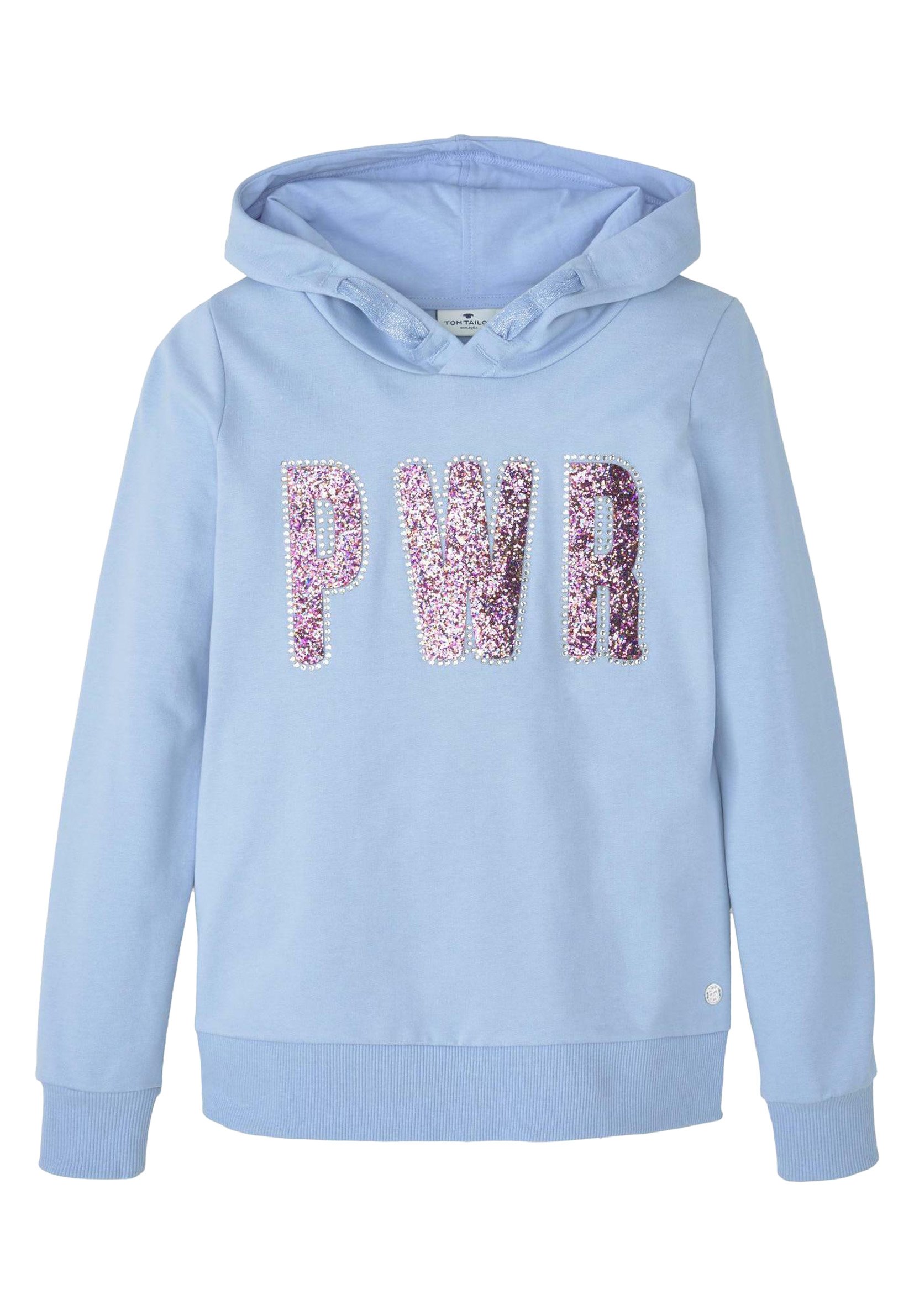 TOM TAILOR STRICK & SWEATSHIRTS HOODIE MIT SCHRIFT PRINT Tom Tailor Denim Sweatshirt »sweatshirt Mit Schrift print