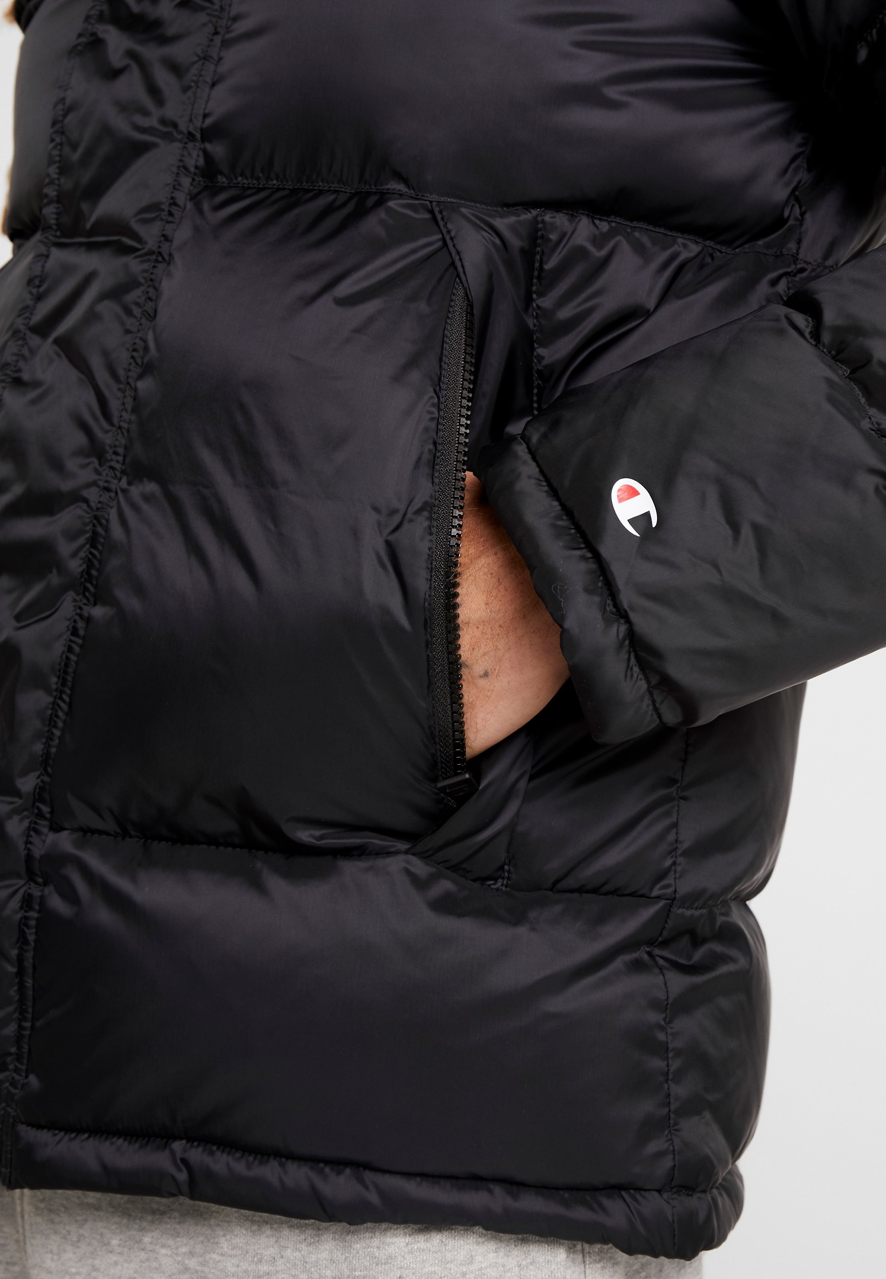 Champion HOODED JACKET Winterjas blackZwart Zalando.nl Champion HOODED JACKET Winterjas blackZwart Zalando.nl