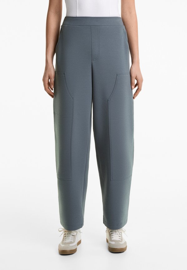 RELAXED COTTON BLEND WITH FRONT DETAILS - Jogginghose