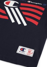 Champion CREWNECK - Camiseta estampada - dark blue