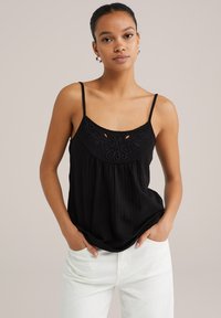 Unselected, black