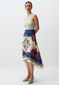 Jimmy Key FLORAL PATTERNED MIDI - Gonna a campana - mixed