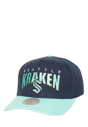 Mitchell & Ness SEATTLE KRAKEN NHL BOOM TEXT PRO VINTAGE SNAPBACK  - Cap - blau