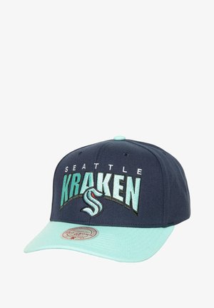Mitchell & Ness SEATTLE KRAKEN NHL BOOM TEXT PRO VINTAGE SNAPBACK - Cap - blau