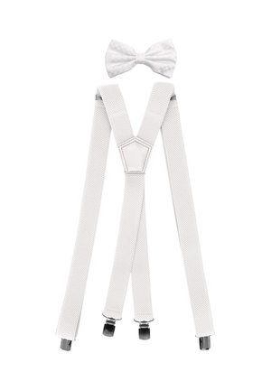 X-FORM MIT PASSENDER SET - Bow tie - weiß karo