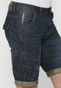 Koroshi Short en jean - azul osc   dark blue