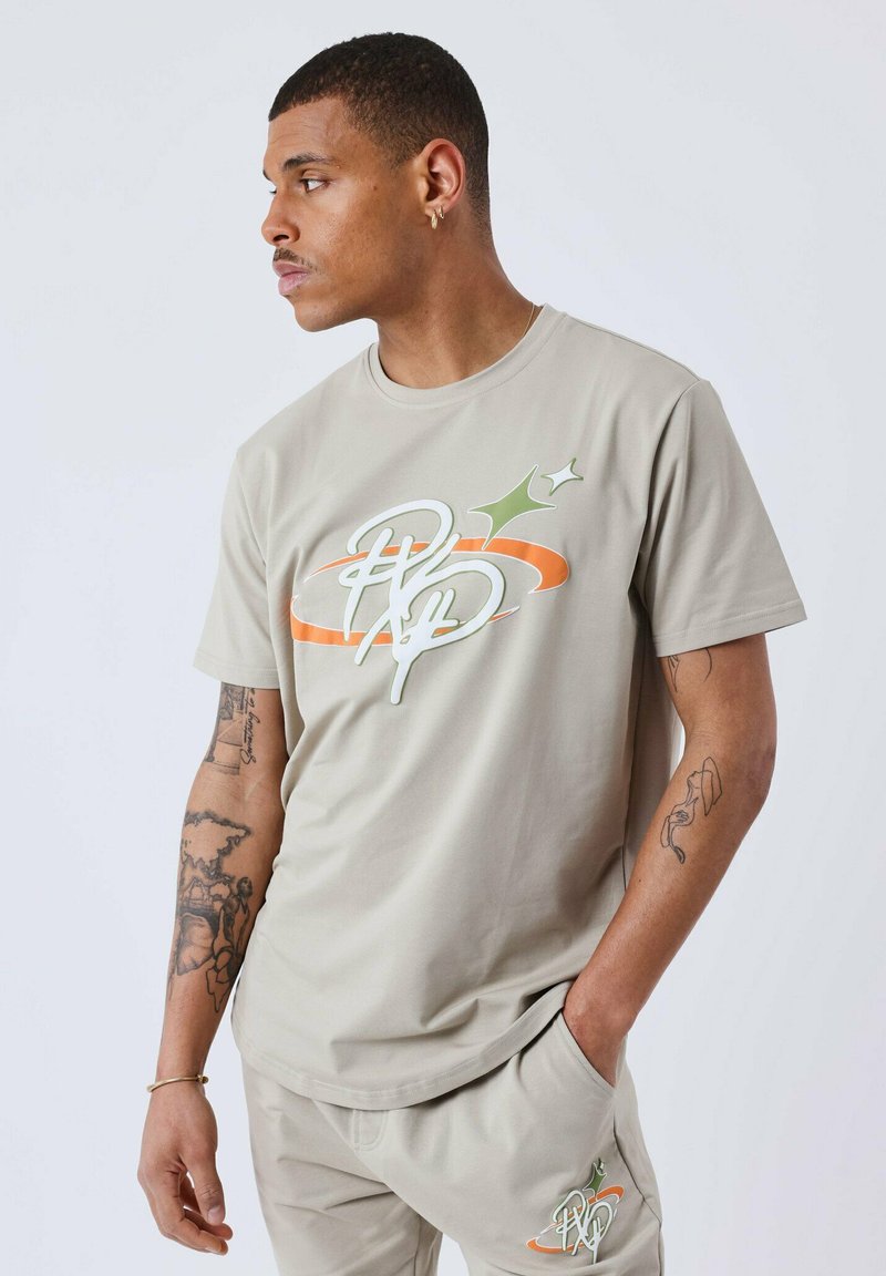 Project X Paris KALASH - T-shirt imprimé - gris fumé