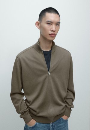 Cardigan - khaki