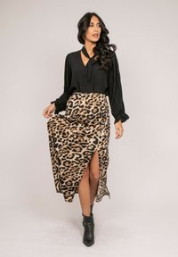 Dona x Lisa FLUIDE FUGGIA - Blouse - noir