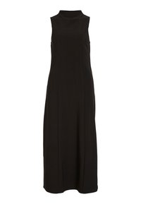 VIANYA FUNNELNECK MIDI DRESS - Džersio suknelė - black beauty