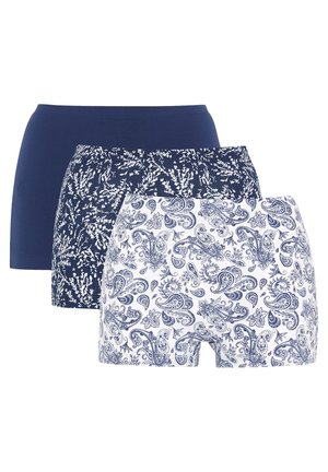 3 PACK - Panties - navy/white