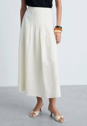 Mango A-line skirt - vanille