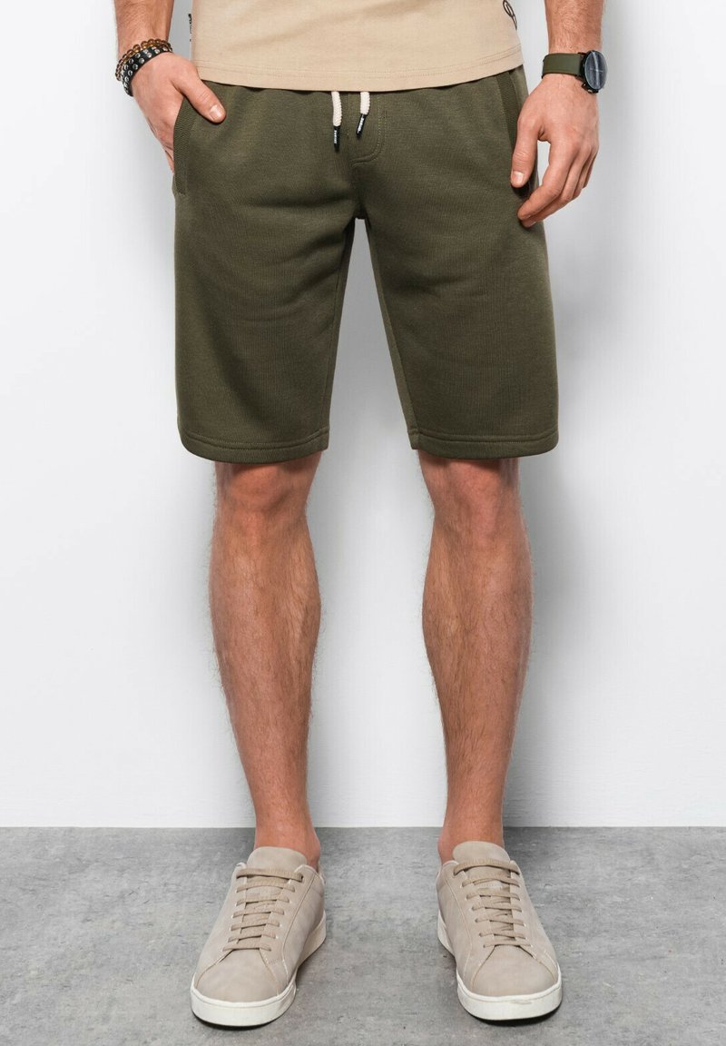 Ombre Šortky - olive green