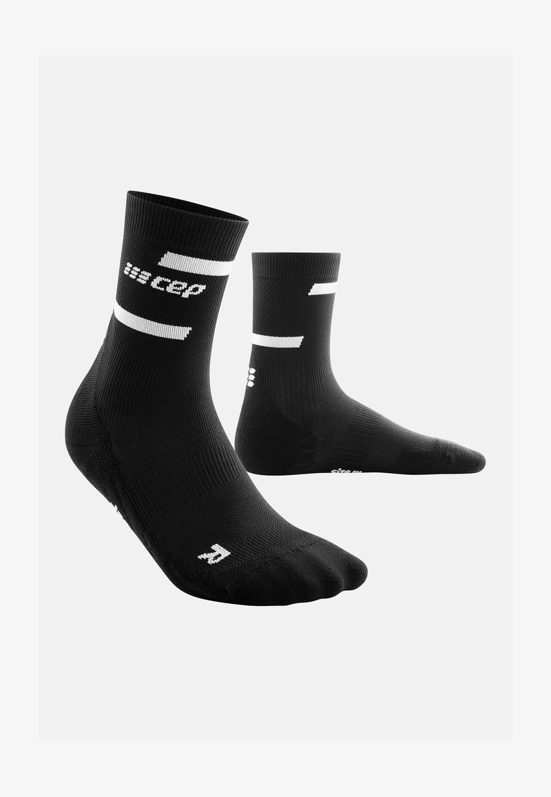 CEP THE RUN COMPRESSION SOCKS MID CUT MEN - MADE IN GERMANY - Sports socks - black