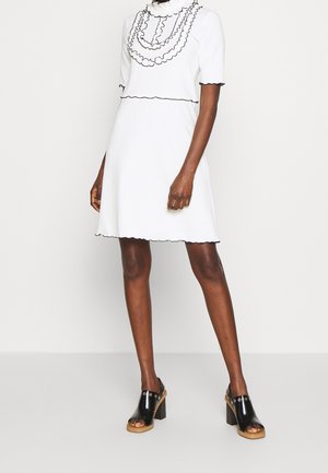 Jerseykjole - off-white